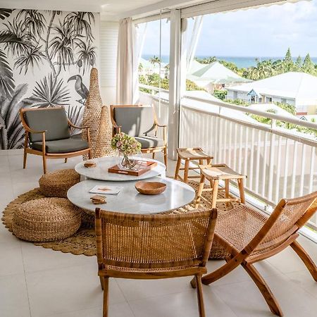 Appartement Toucan - Grand Standing Pleine Vue Mer Сен-Франсуа Экстерьер фото