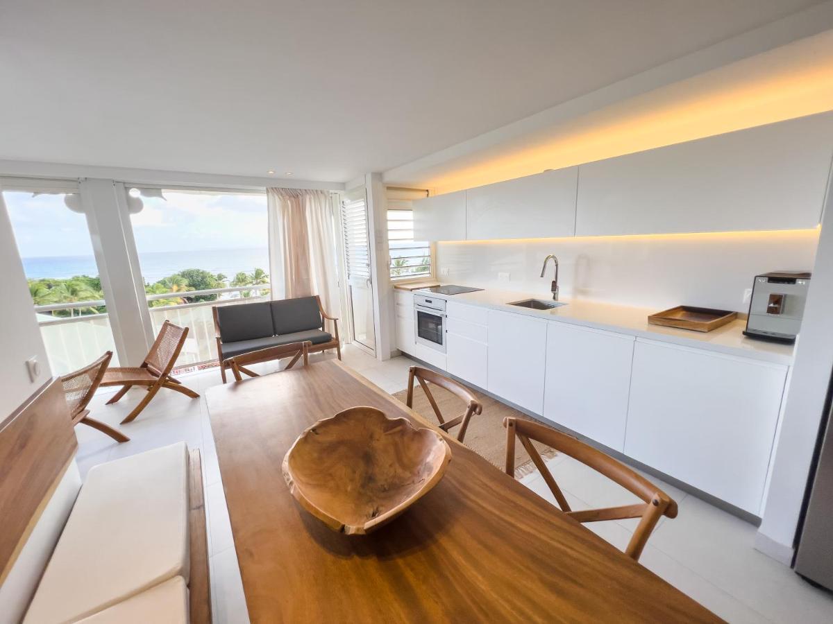 Appartement Toucan - Grand Standing Pleine Vue Mer Сен-Франсуа Экстерьер фото