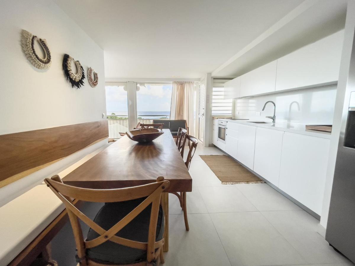 Appartement Toucan - Grand Standing Pleine Vue Mer Сен-Франсуа Экстерьер фото